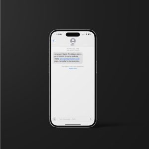 a text message example in english of a scam text for phishing