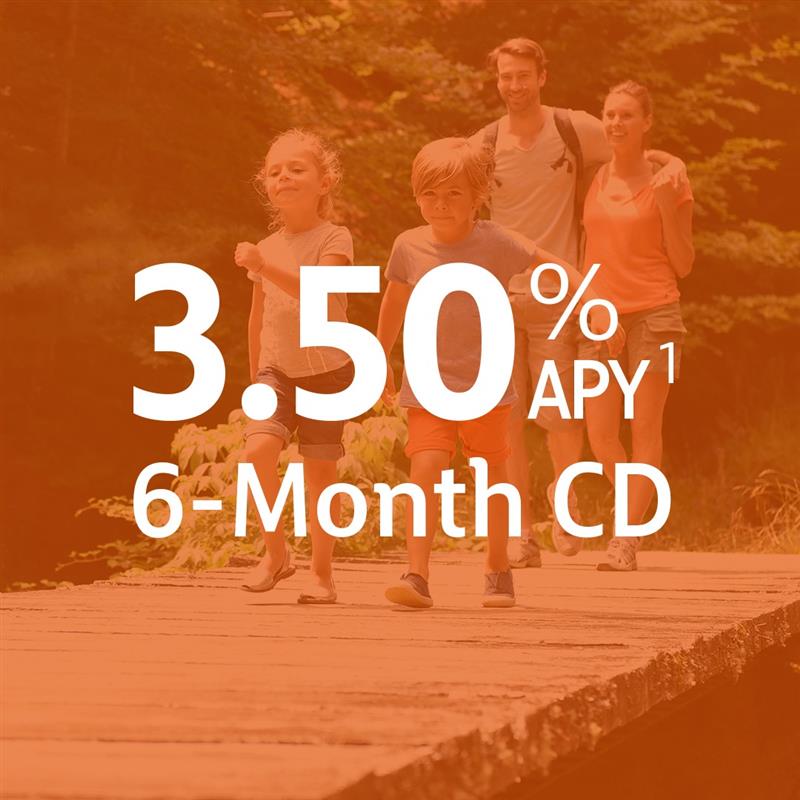 3.50% 6-month CD