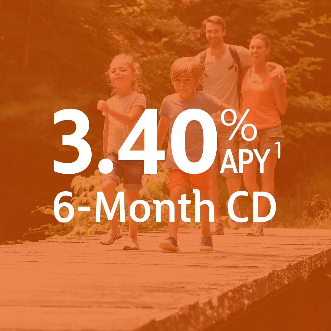 3.40% 6-month CD